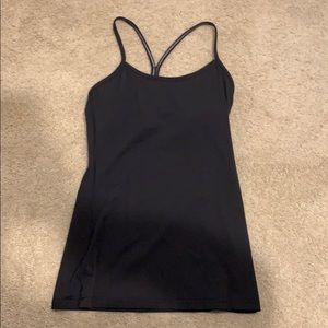 Lulu lemon black tank top